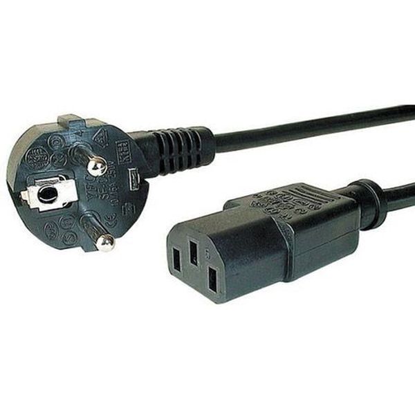 Câble pc 2p+t 1m50 noir - EB38823