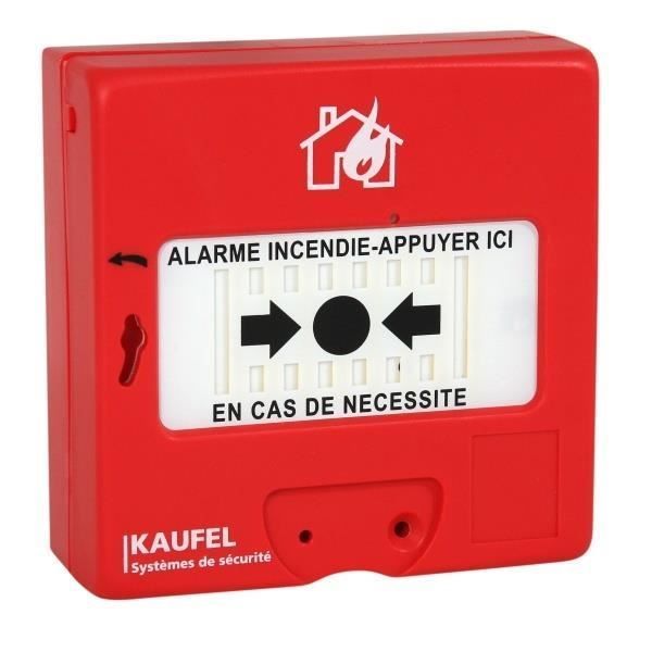 Périphérique alarme / déclencheur manuel à membrane - SEC1822