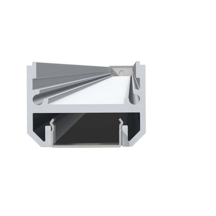 Profilé en aluminium extrudé, de 2 mètres de l 71-3454-54-M2