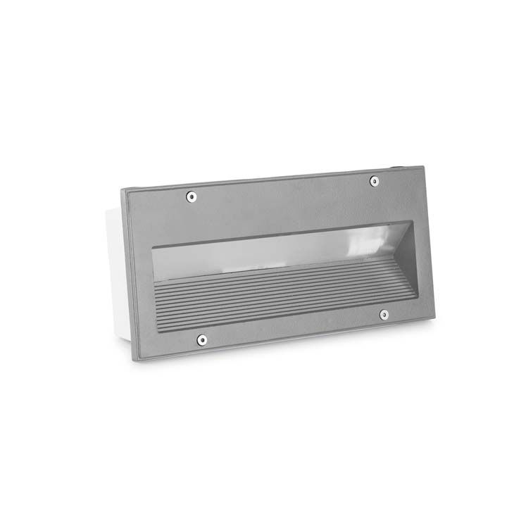 Encastré de mur micenas LED 15 x LED 5 5 gris 05-9832-34-CM