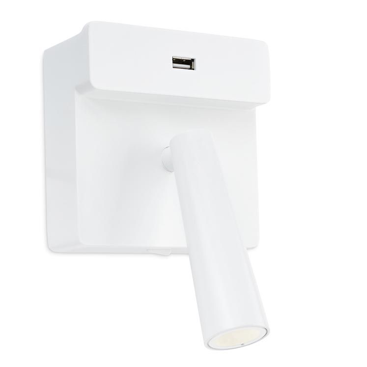 Applique gamma 1 x LED 2 2 blanc 05-6424-14-14