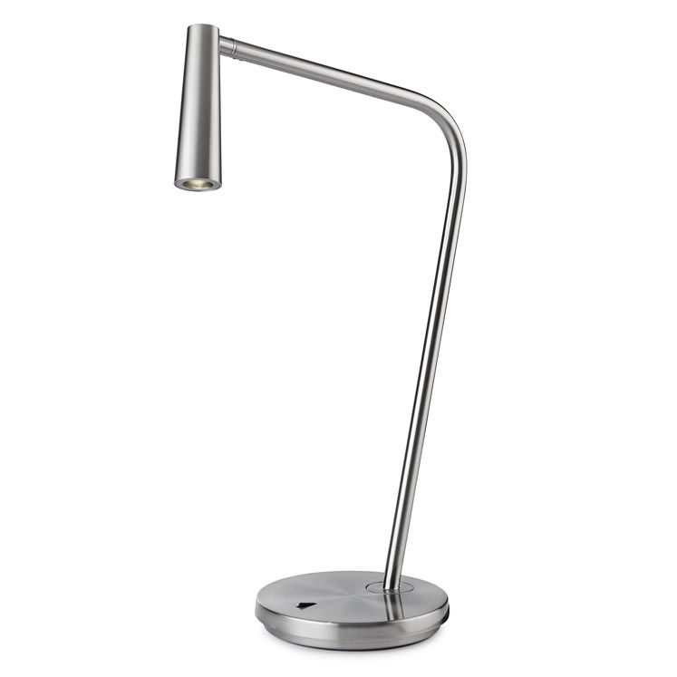 Lampe de table gamma 1 x LED 2 2 nickel satiné 10-6420-81-81