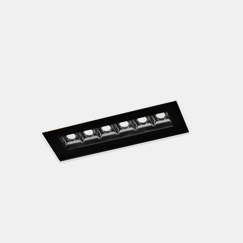 Encastré de plafond bento 6 x LED 12 2 noir 90-7223-14-60