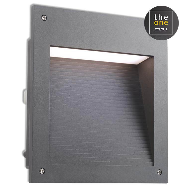 Encastré de mur micenas LED 18 x LED 20 gris ur 05-9885-Z5-CL