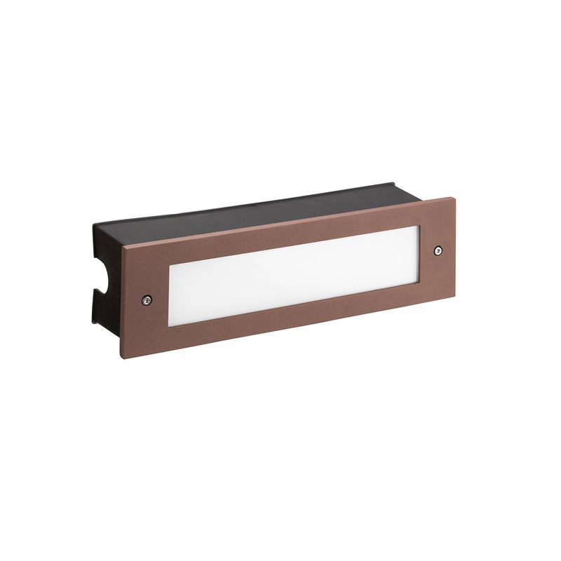 Encastré de mur micenas pro 54 x LED 8 7 marron 05-E051-J6-CL