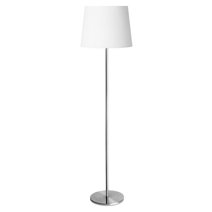 Lampadaire bristol 1 x e27 100 nickel satiné 25-4759-81-82