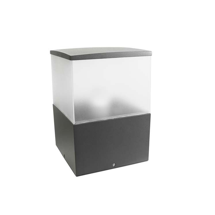 Balise cubik e27 1 x e27 100 gris urbain 10-9387-Z5-M3