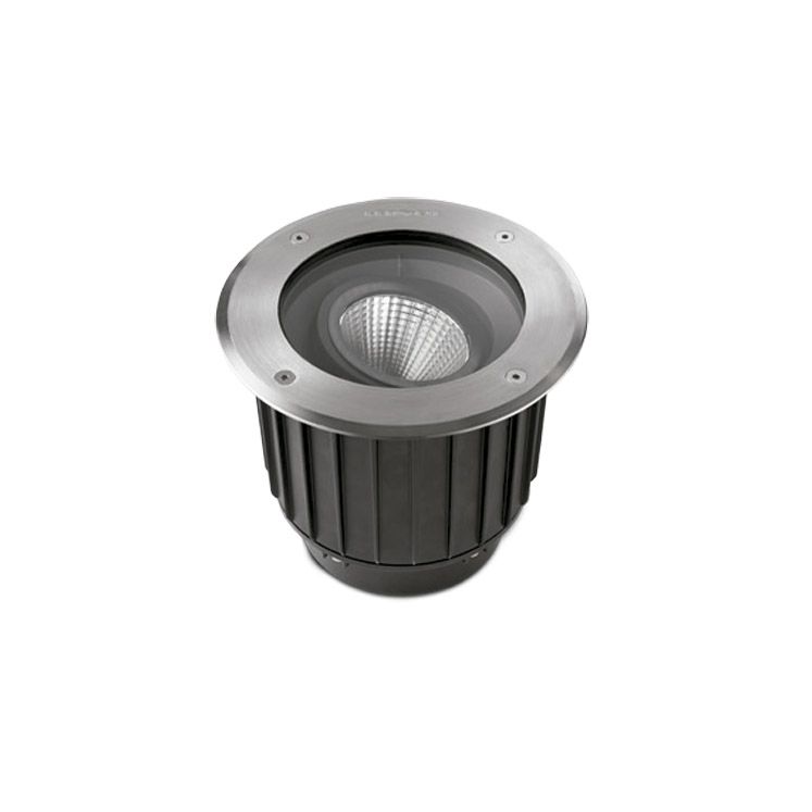 Encastré de sol gea cob LED 1 x LED 9 poli noir 55-9906-CA-CK