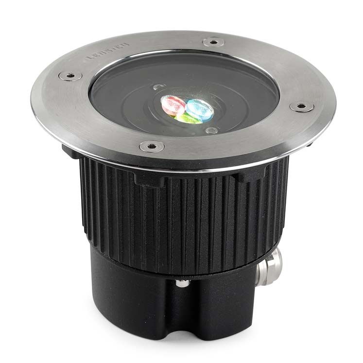 Encastré de sol gea rgb easy+ 3 x LED 6 poli 55-9822-CA-37