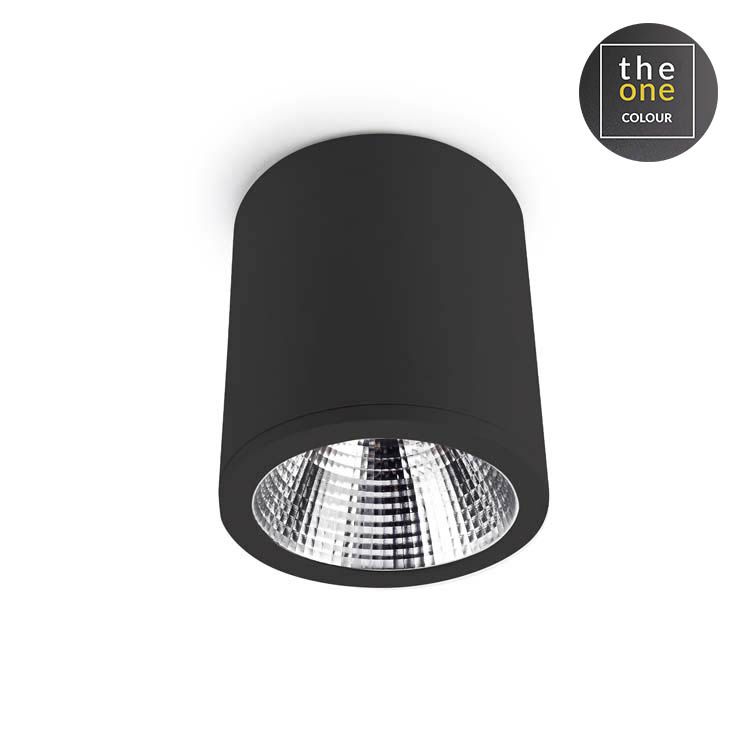 Plafonnier exit 1 x LED 25 9 noir 90-3208-60-OU