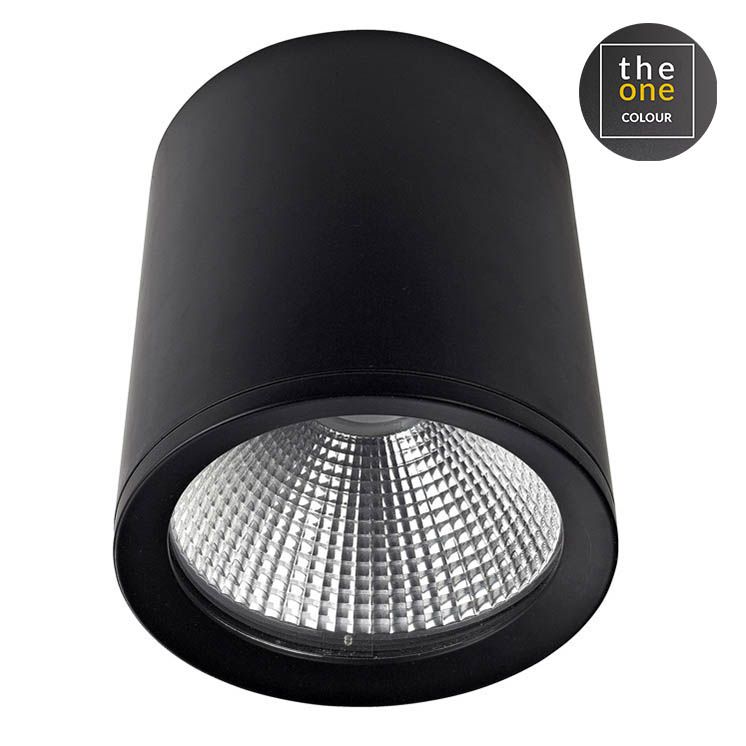 Plafonnier exit 1 x LED 29 6 noir 90-3210-60-OU