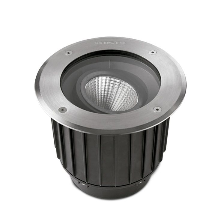 Encastré de sol gea cob LED 1 x LED 23 poli noi 55-9909-CA-CK