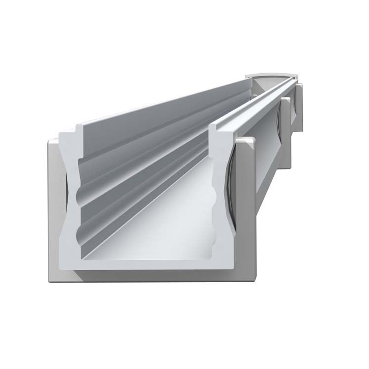 Profilé en aluminium extrudé, de 2 mètres de l 71-0289-54-00