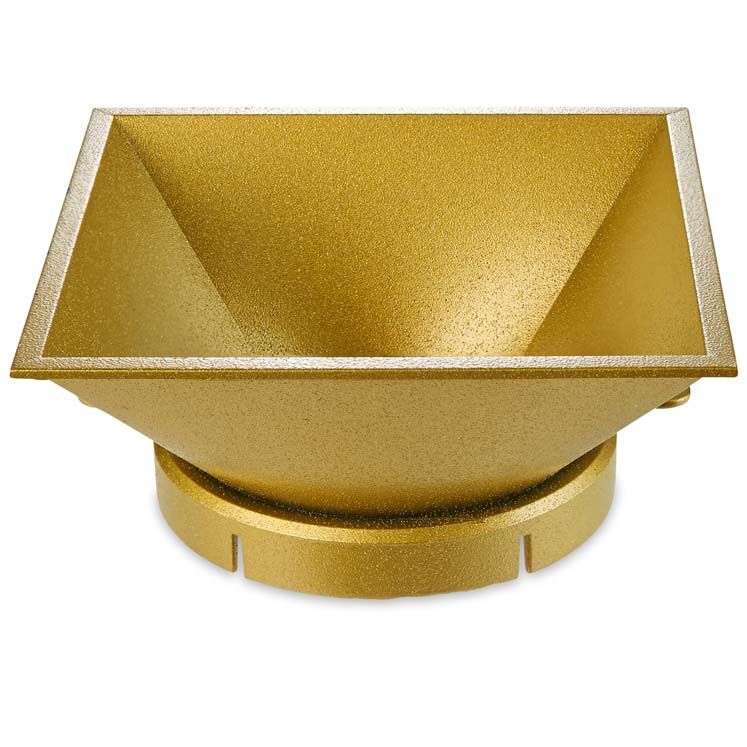 Réflecteur symétrique carré doré (composable - gamme play) 71-5123-23-00