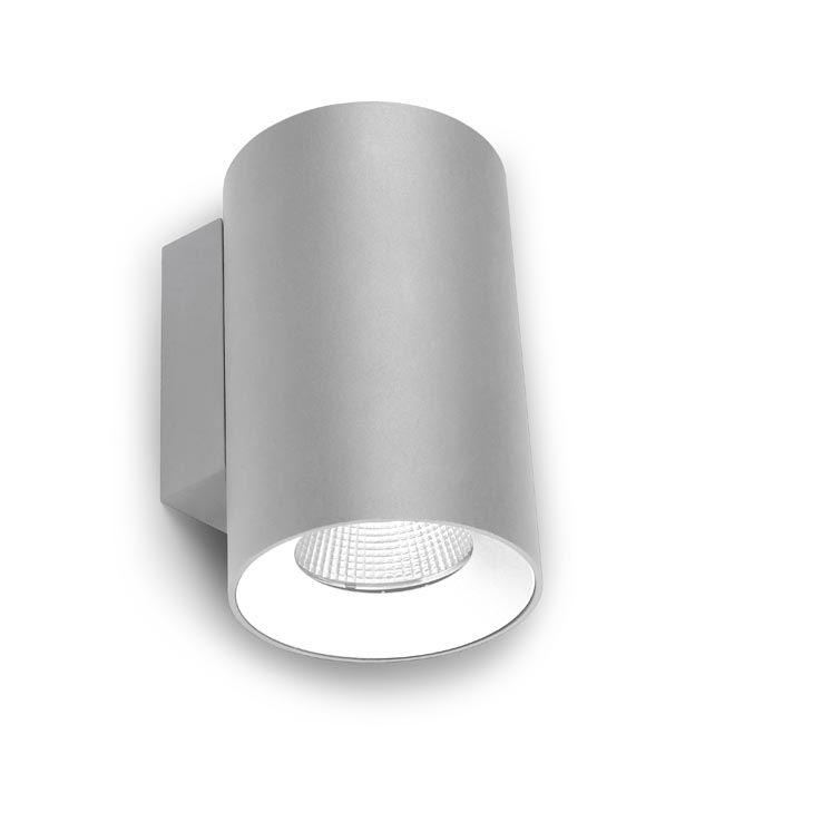 Applique cosmos 1 x LED 23 gris blanc AB11-23W8M3OUWB