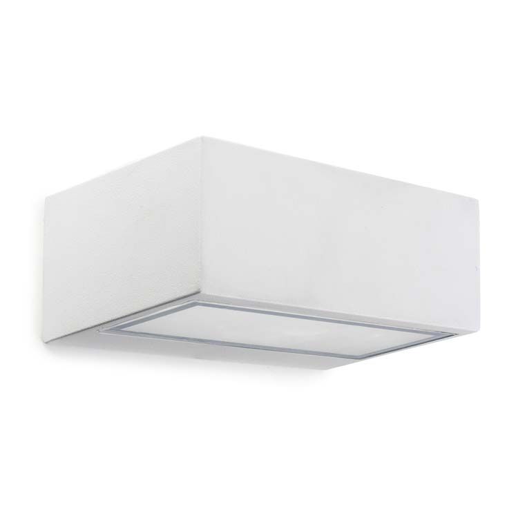 Applique nemesis aluminium 40 x LED 5 3 blanc 05-9800-14-CL