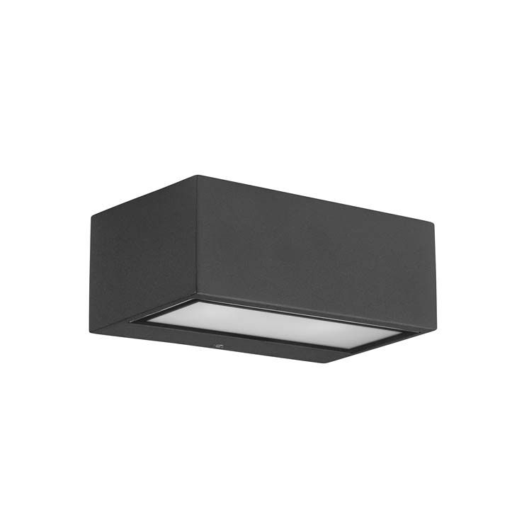 Applique nemesis aluminium 40 x LED 5 3 gris urba 05-9800-Z5-CM