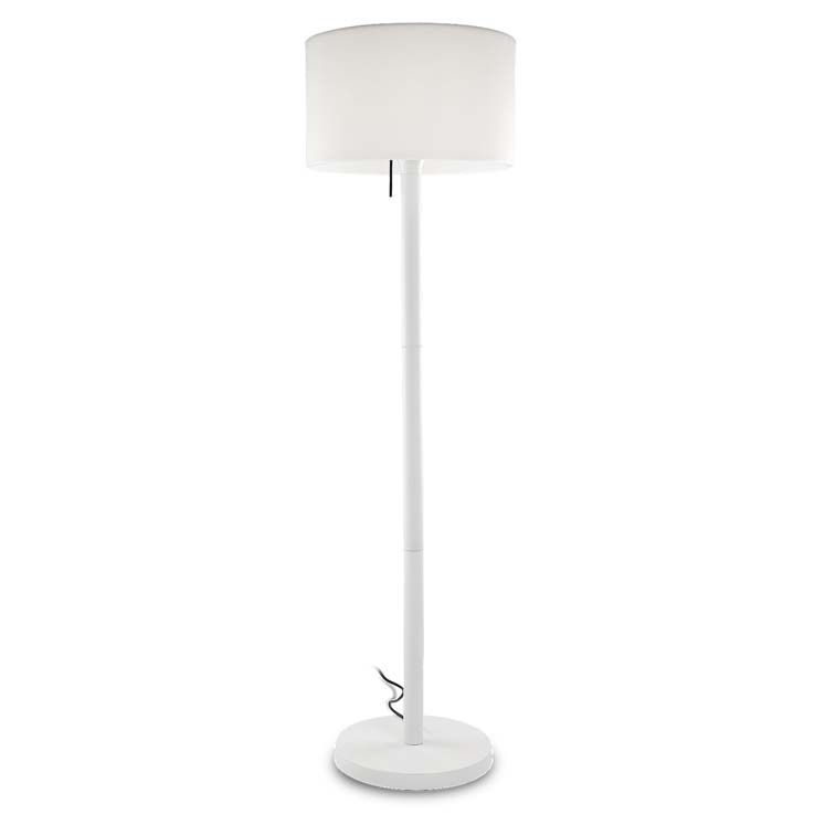 Lampadaire smooth 1 x e27 30 blanc 25-9614-14-M1