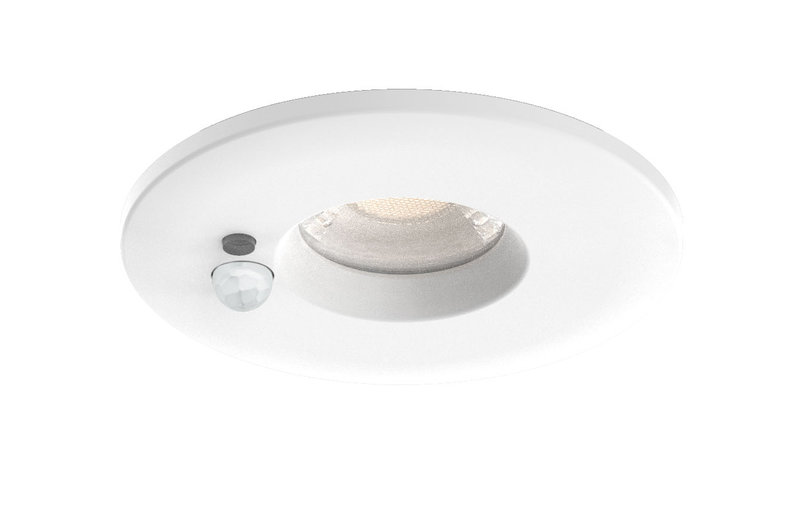 ARIC 11063 - Flint - Enc. Ip65 6W 3Cct 560Lm 50° Recouvrable Dimmable Avec Sensor Blanc