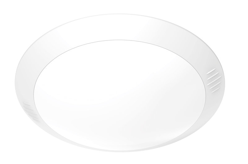Dorian Led Hublot Rond Blanc Ip66 Ik10 Led Cct 3000/3500/4000K 12/18W 2100Lm