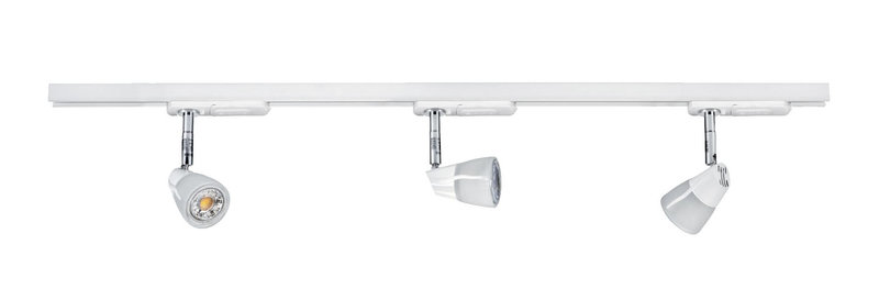 [ARIC-1176] ARIC 1176 - Diam - Rail 1 All. 029 + 3 Spots Gu10, Blanc, A/Lpes Led 4,2W 3000K 500Lm Incl