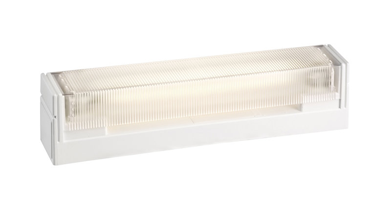 ARIC 0252 - B.85C 17-Réglette S19 Ip21 H.Vol A/Inter+Prise, Ampoule Non Incl. (Vp)