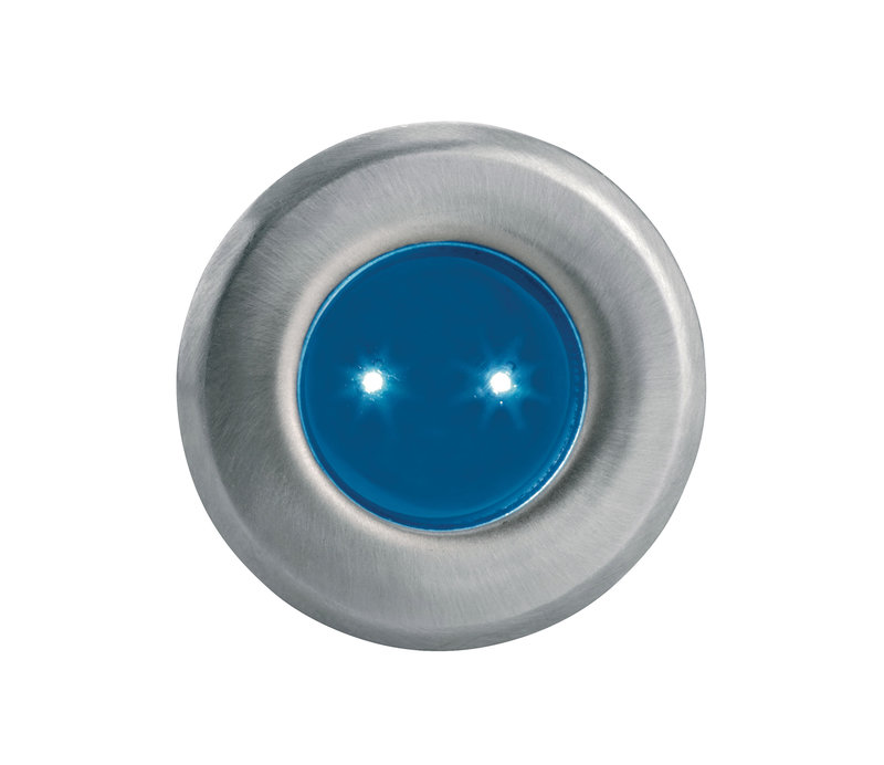 ARIC 5036 - Encastré Mur Pixel Ip68 Ik07 Rond Led Bleu 0,3W 110° 25000H Pour Balisage