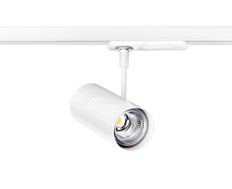 ARIC 50170 - Evoli - Proj. Rail 1 All.029, Blanc, Angle 36°, Led Intég. 10,5W 3000K 850Lm