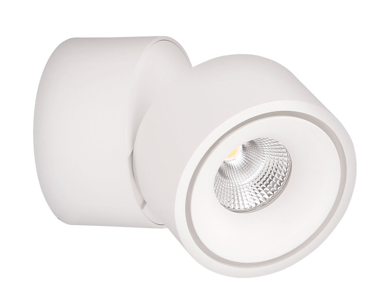 ARIC 50160 - Applique Tahiti Blanc Orientable 13W 50000H 36° 1100Lm Cct 2700-3300-4000K