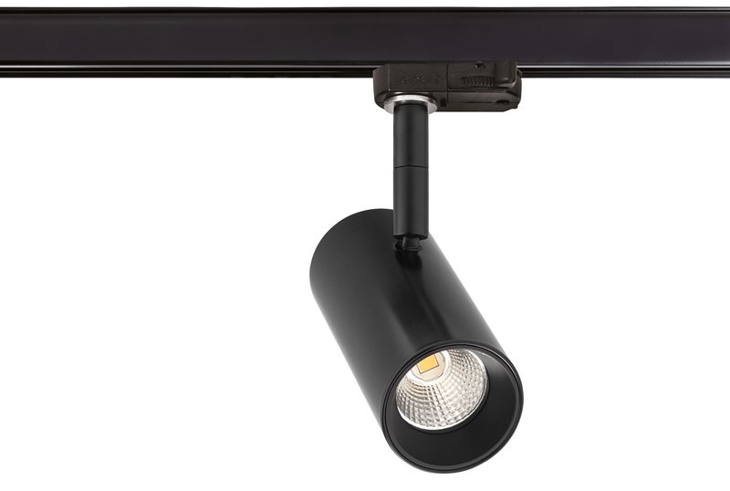 ARIC 50689 - Elma - Proj. Rail 3 All.023, Noir, Angle 30°, Led Intég. 10,5W 3000K 850Lm