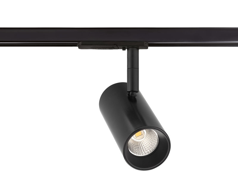 ARIC 50688 - Elma - Proj. Rail 1 All.029, Noir, Angle 30°, Led Intég. 10,5W 4000K 850Lm