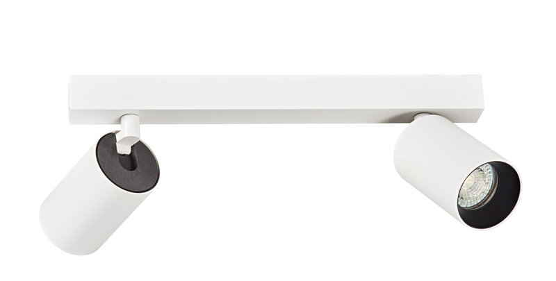 ARIC 50678 - Nolan B2 - Plaf./Appl. Mur, Blanc, A/Ampoule Led 6,6W 3000K 680Lm Incl.