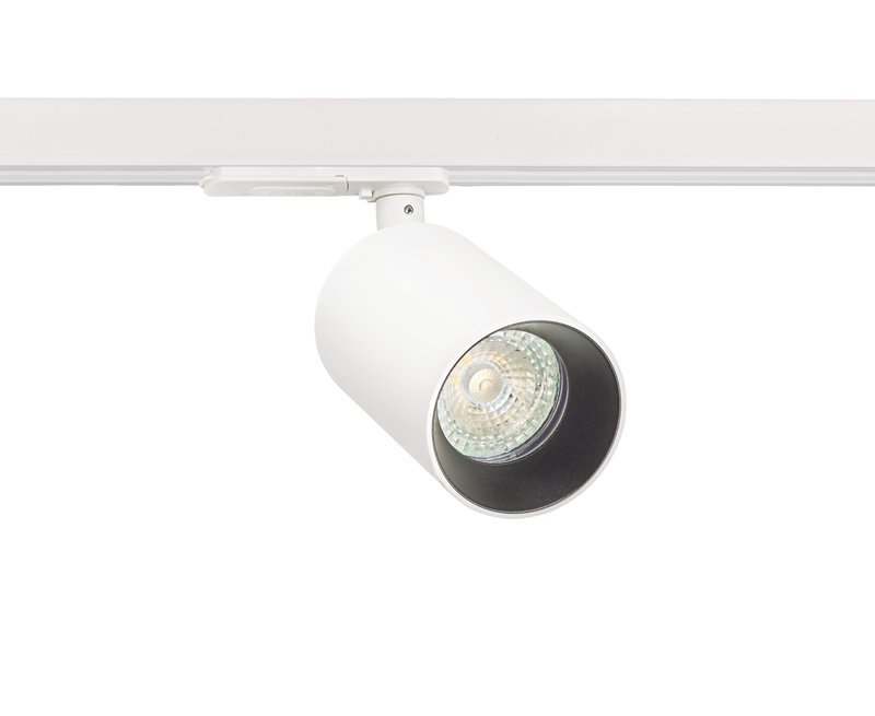 ARIC 50675 - Nolan - Spot Rail 1 All.029, Blanc, A/Ampoule Led 6,6W 4000K 680Lm Incl.