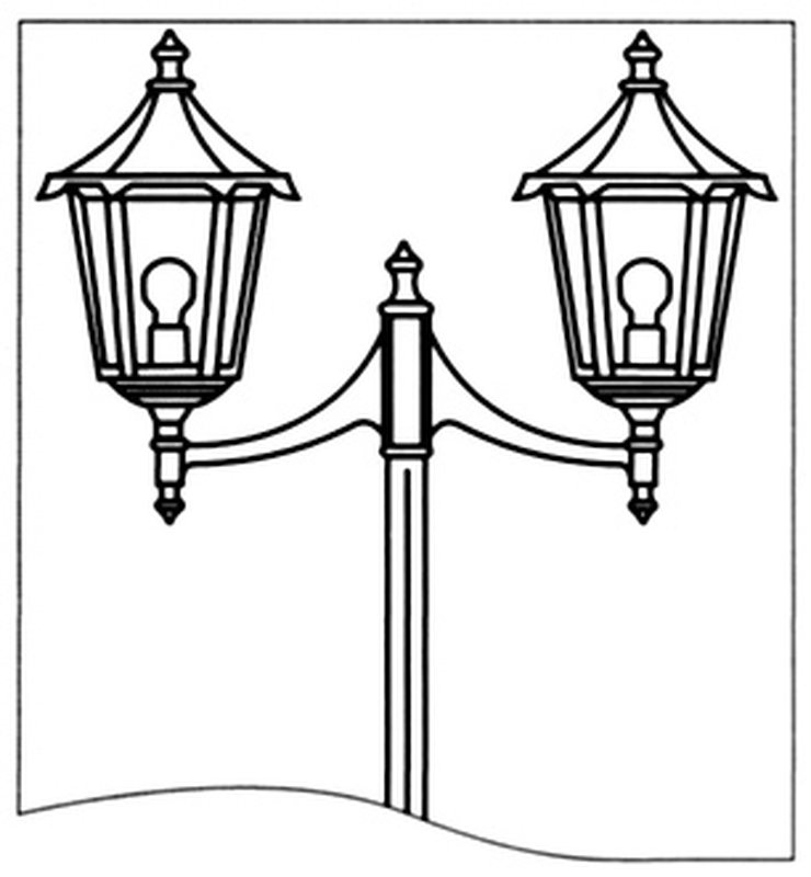 [ARIC-3072] ARIC 3072 - Monaco -Lant.+Mat Ip43 Ik02, Noir, E27 2X100W Max., Lpe Non Incl., Haut.2,55M