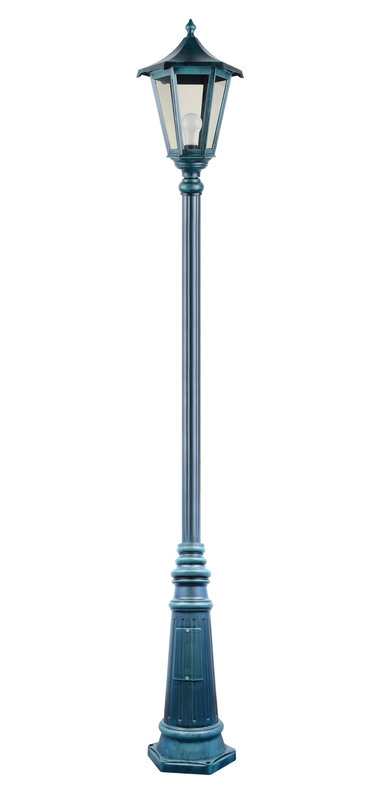 ARIC 3063 - Monaco - Lant.+Mat Ip43 Ik02, Vert, E27 100W Max., Ampoule Non Incl., Haut.1,91M