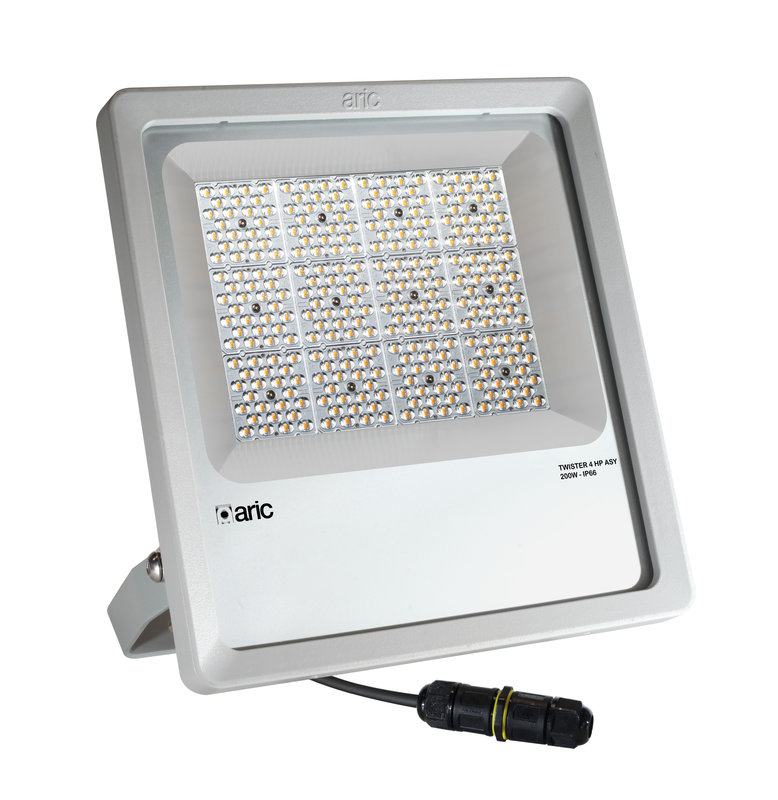 ARIC 51717 - Twister 4 Hp Optique 30° 200W 3000K Ip66 Ik08 26000Lm 50000H