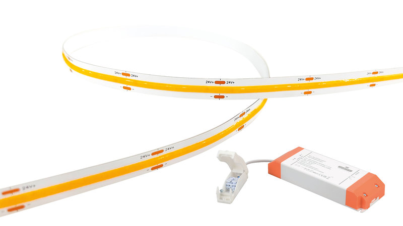 ARIC 55506 - Flexicob 15 Ruban 24V Led Cob 3000K 78W 9400Lm 50000H 120° Irc<90 Repiquable