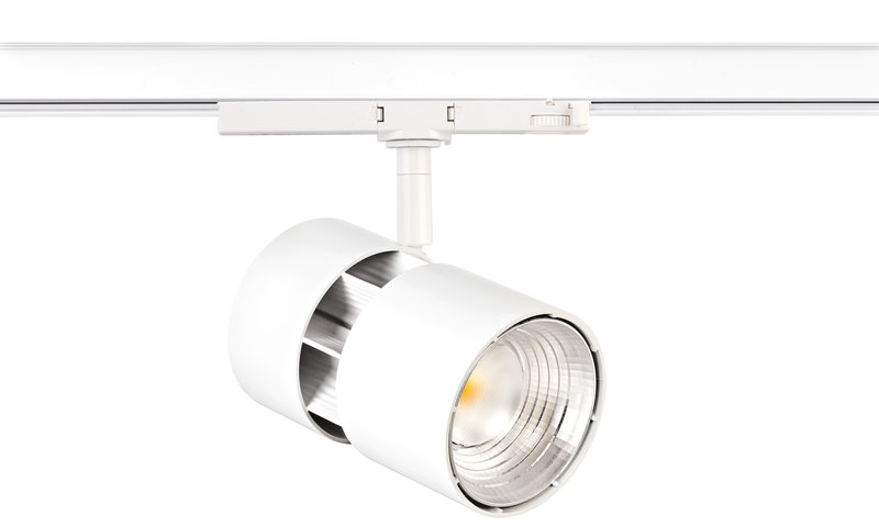 ARIC 56022 - Ninety Dali - Proj. Rail 3 All.023 Blanc, Angle 60°, Led Intég. 39W 3000K 3700Lm