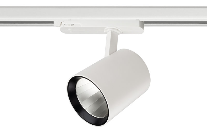 [ARIC-56006] ARIC 56006 - Projecteur Pour Rail 3All. Timeo Blanc 36° 30W 3000Lm 3Cct 50000H