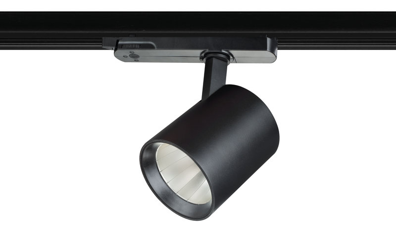 [ARIC-56005] ARIC 56005 - Projecteur Pour Rail 3All. Timeo Noir 36° 20W 2100Lm 3Cct 50000H