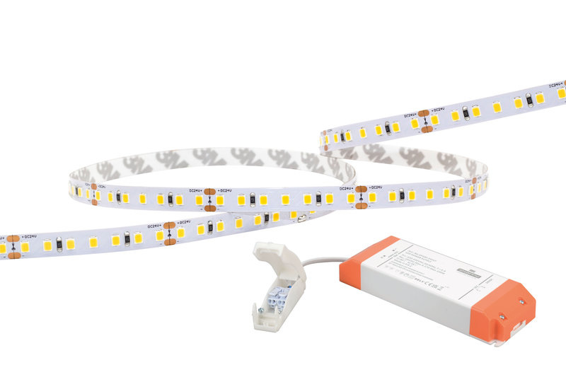 ARIC 55546 - Flex-Led 12 Ruban 24V Led Smd 3000K 59W 5750Lm 50000H 120° Irc<90 Repiquable