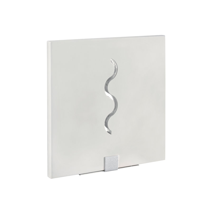 ARIC 3051 - Viax - Applique Mur Plâtre, Carré, Blanc, Led Intég. 3X1,2W 6300K 220Lm