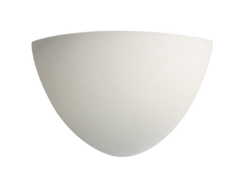 ARIC 3011 - Domino - Applique Plâtre D'Angle E27, Lpe Non Incl.