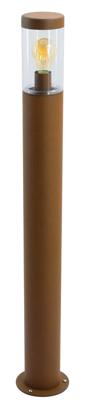 [ARIC-51895] ARIC 51895 - Saxo - Borne 1M Ext. Ip66 Ik08, Corten, Douille E27 15W Max (Led)