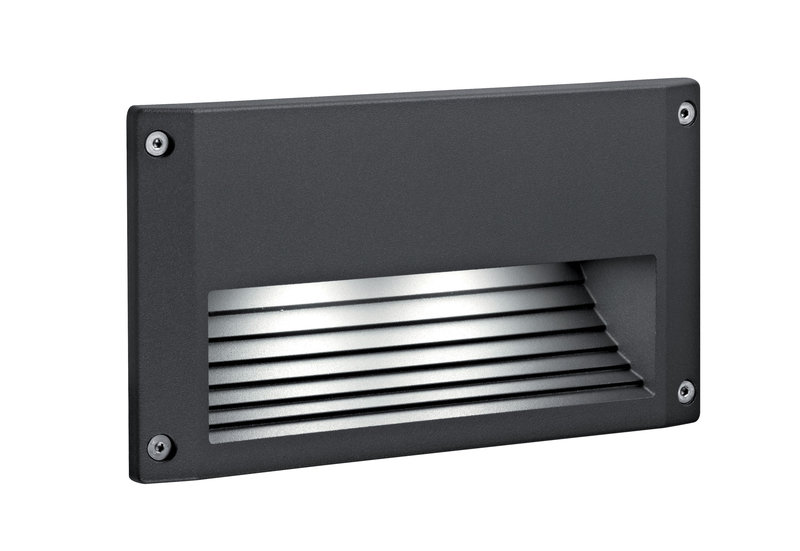 [ARIC-5326] ARIC 5326 - Brick - Enc. Mur Ext. Led Ip65 Ik07, Éclairage Indirect 4000K 6,8W 115Lm