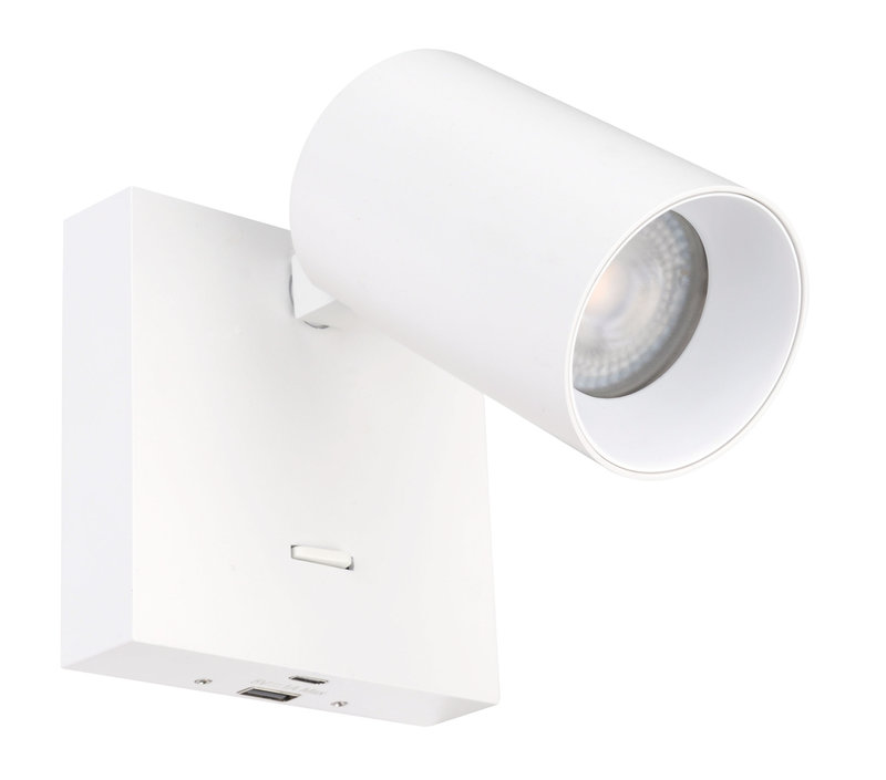 ARIC 51820 - Elise Liseuse Applique Tableau Orientable Et Basculant Gu10 Cct 3000/4000K 5W