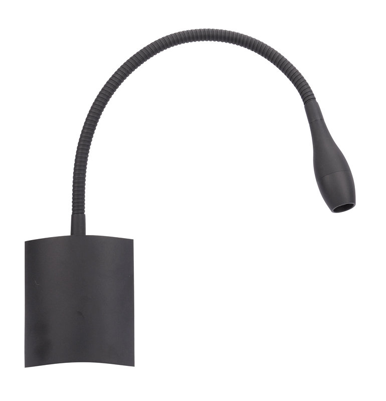 [ARIC-51221] ARIC 51221 - Liza 01 - Liseuse 2,3W 3000K 110Lm 40° 30000H, Installation Patère, Noire