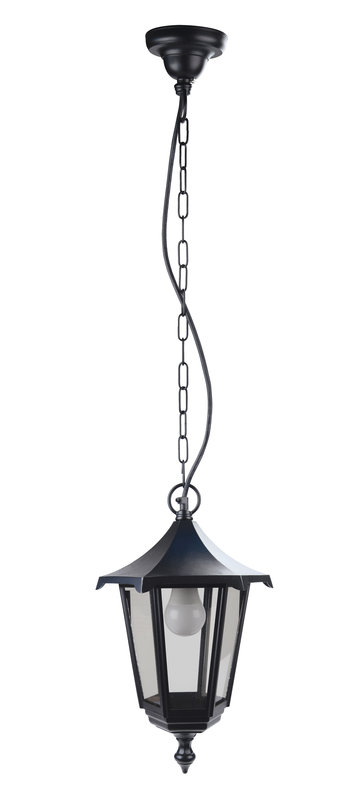 [ARIC-3040] ARIC 3040 - Monaco - Suspension Ext. Ip43 Ik02, Noir, E27 100W Max., Ampoule Non Incl.