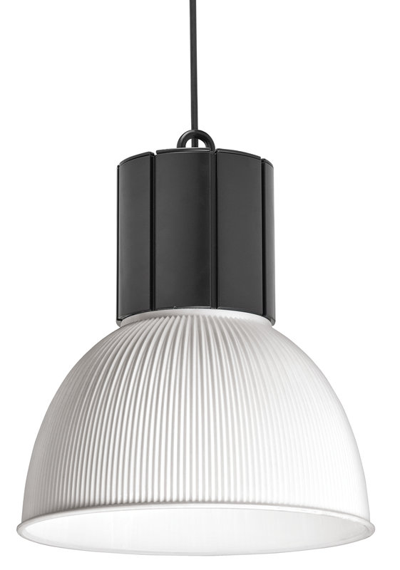 ARIC 56012 - Lexa Dali - Susp. Ø316Mm, Noir / Blanc, Led Intég. 37W 60° 3000K 3600Lm
