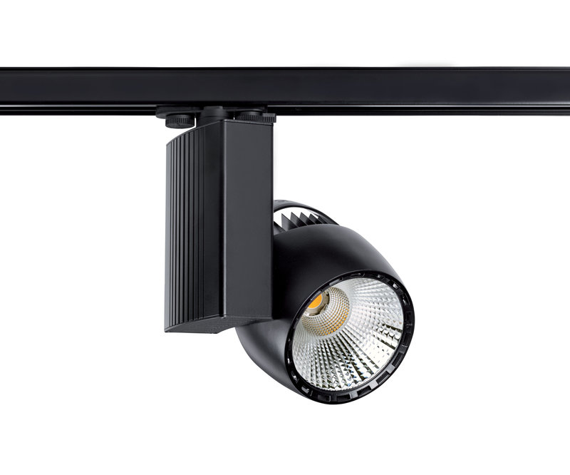 [ARIC-50325] ARIC 50325 - Ikar 023 - Proj. Rail 3 All.023, Noir, Angle 65°, Led Intég. 42W 4000K 3800Lm